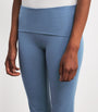 Cotton-Blend Jersey Foldover Trousers