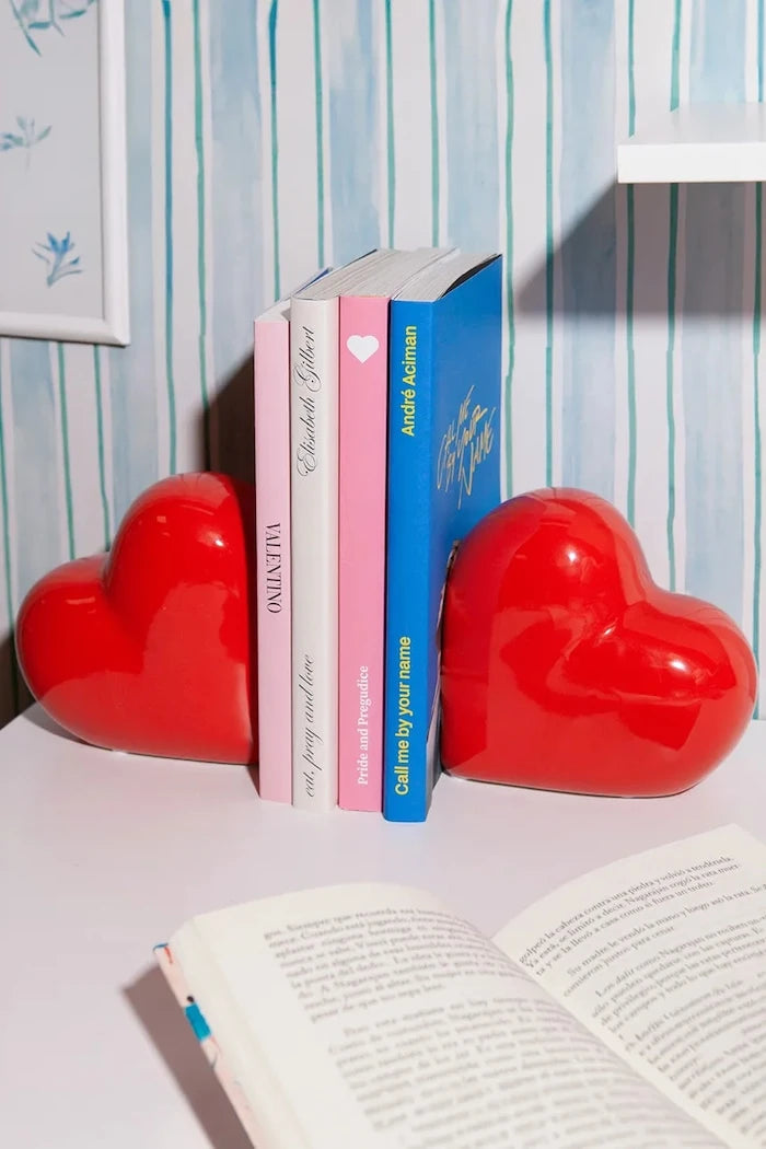 DOIY Ayakta Seramik Kitap Tutucu