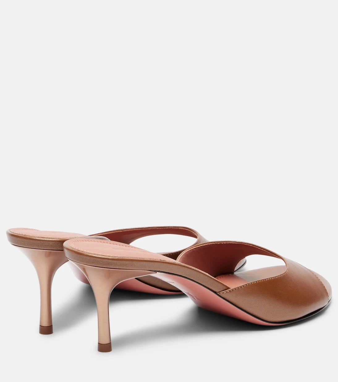Amina Muaddi - Jeanne 60 leather mules