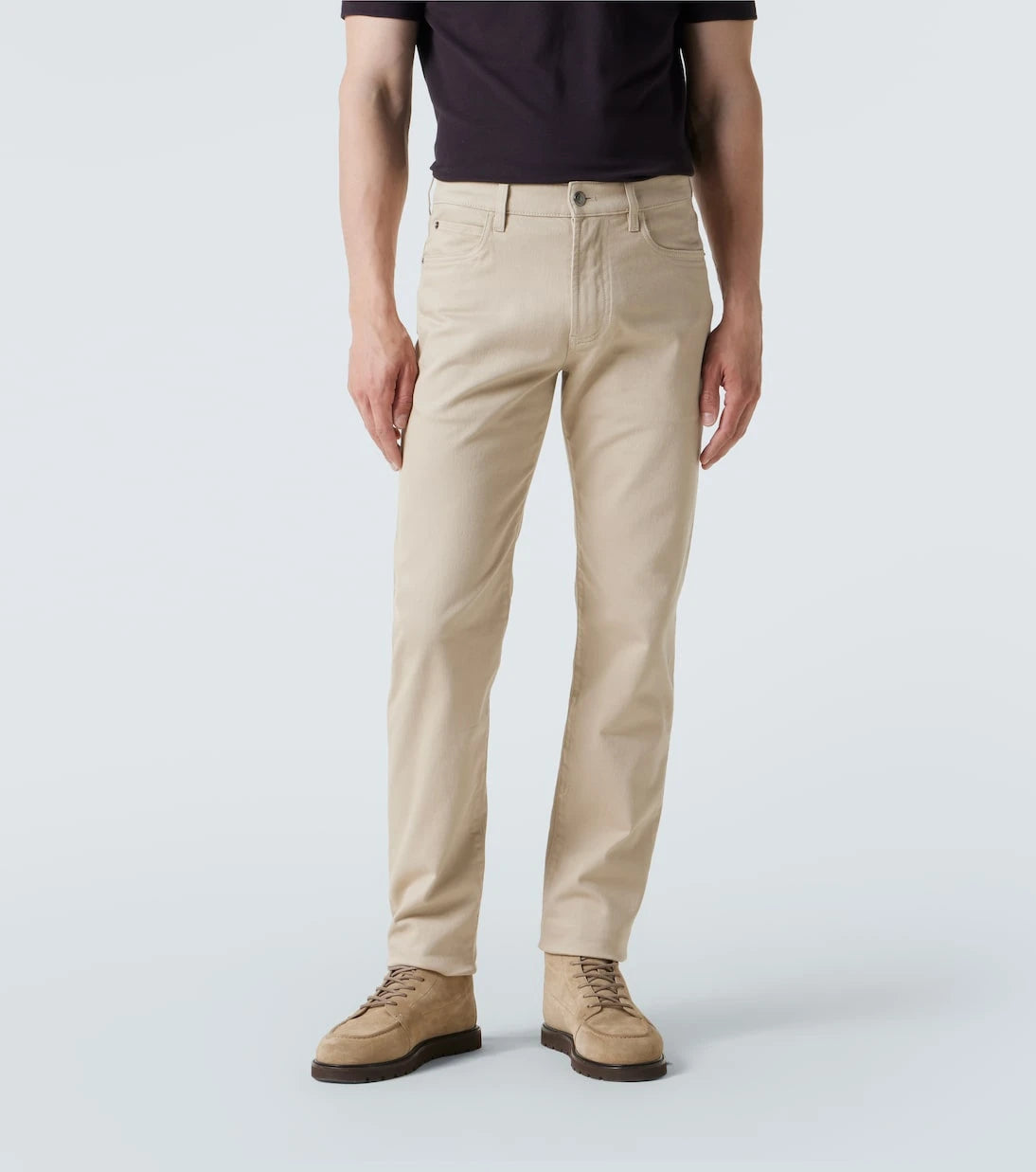Loro Piana - Cotton straight pants