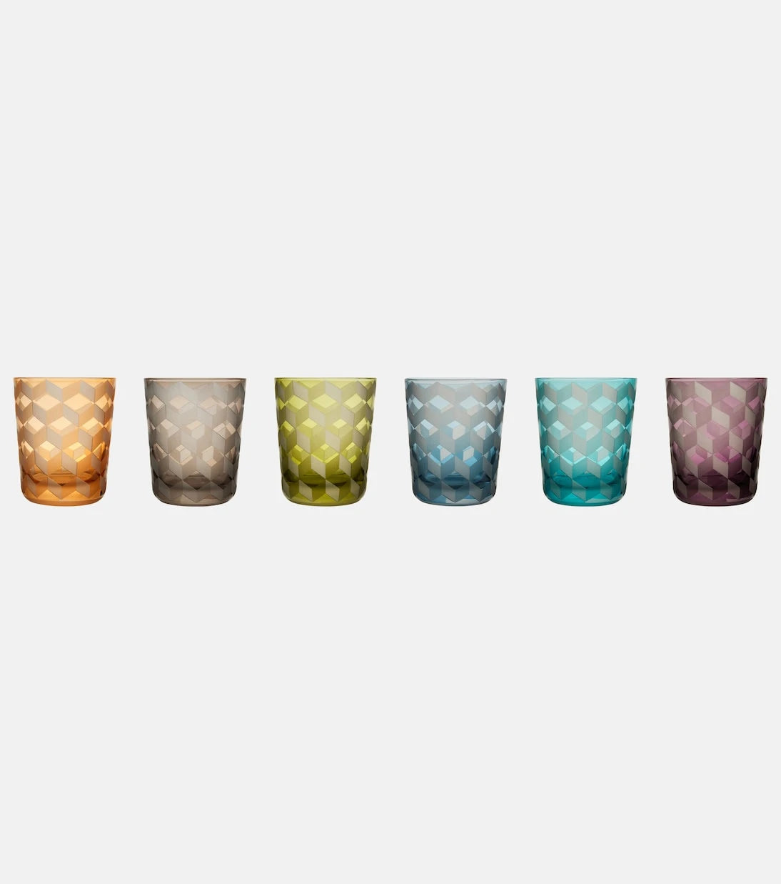 Polspotten - Blocks set of 6 tumblers
