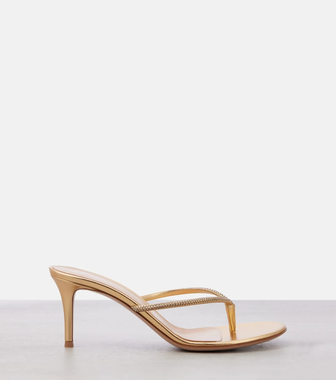 Gianvito Rossi - India 70 leather thong sandals