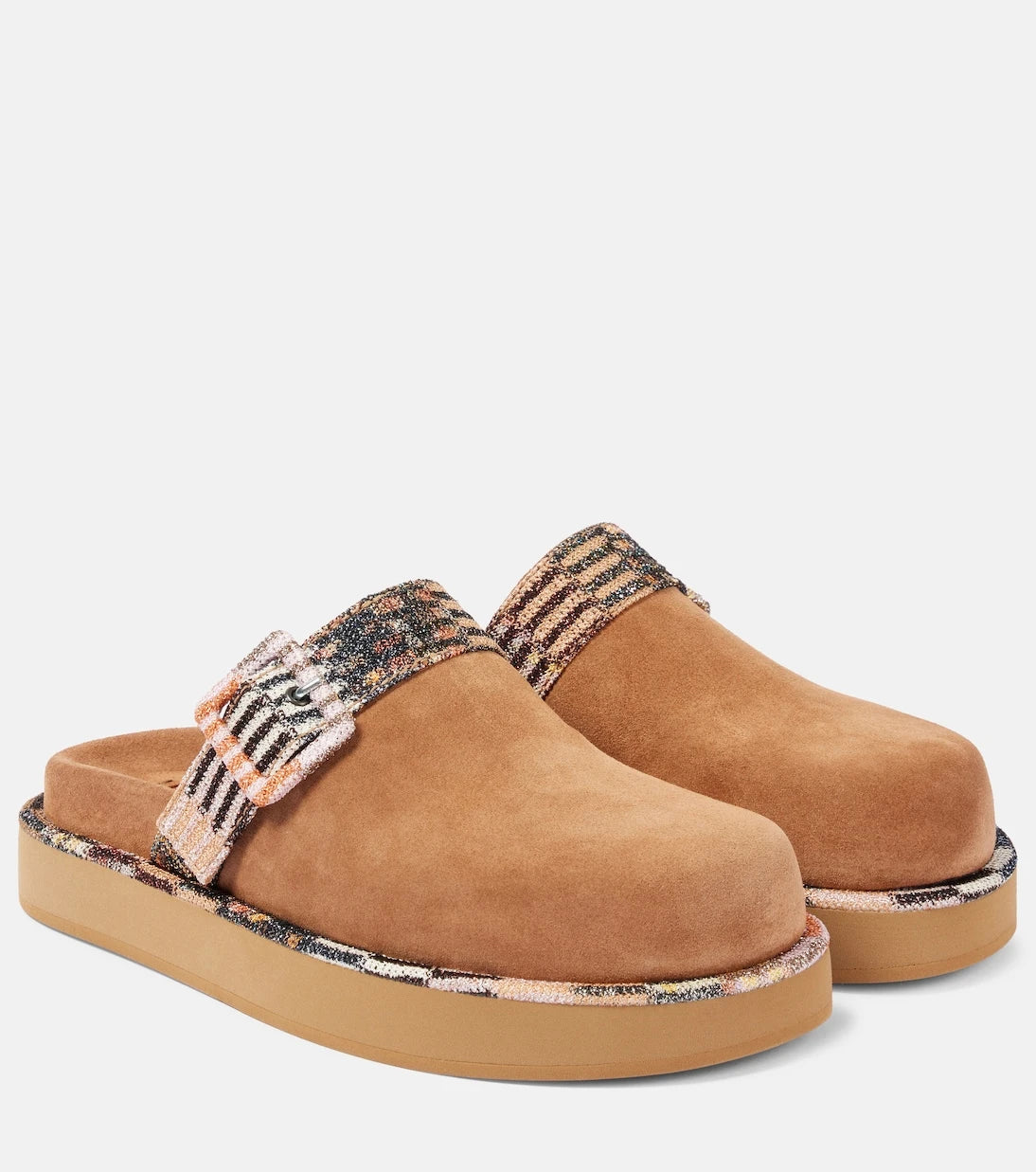 Missoni - Suede clogs
