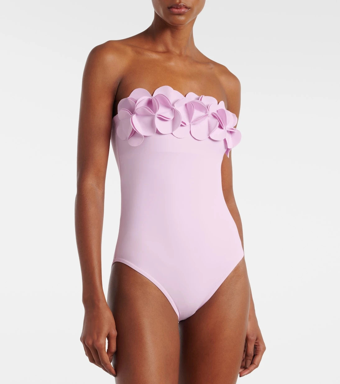 Karla Colletto - Floral bandeau swimsuit