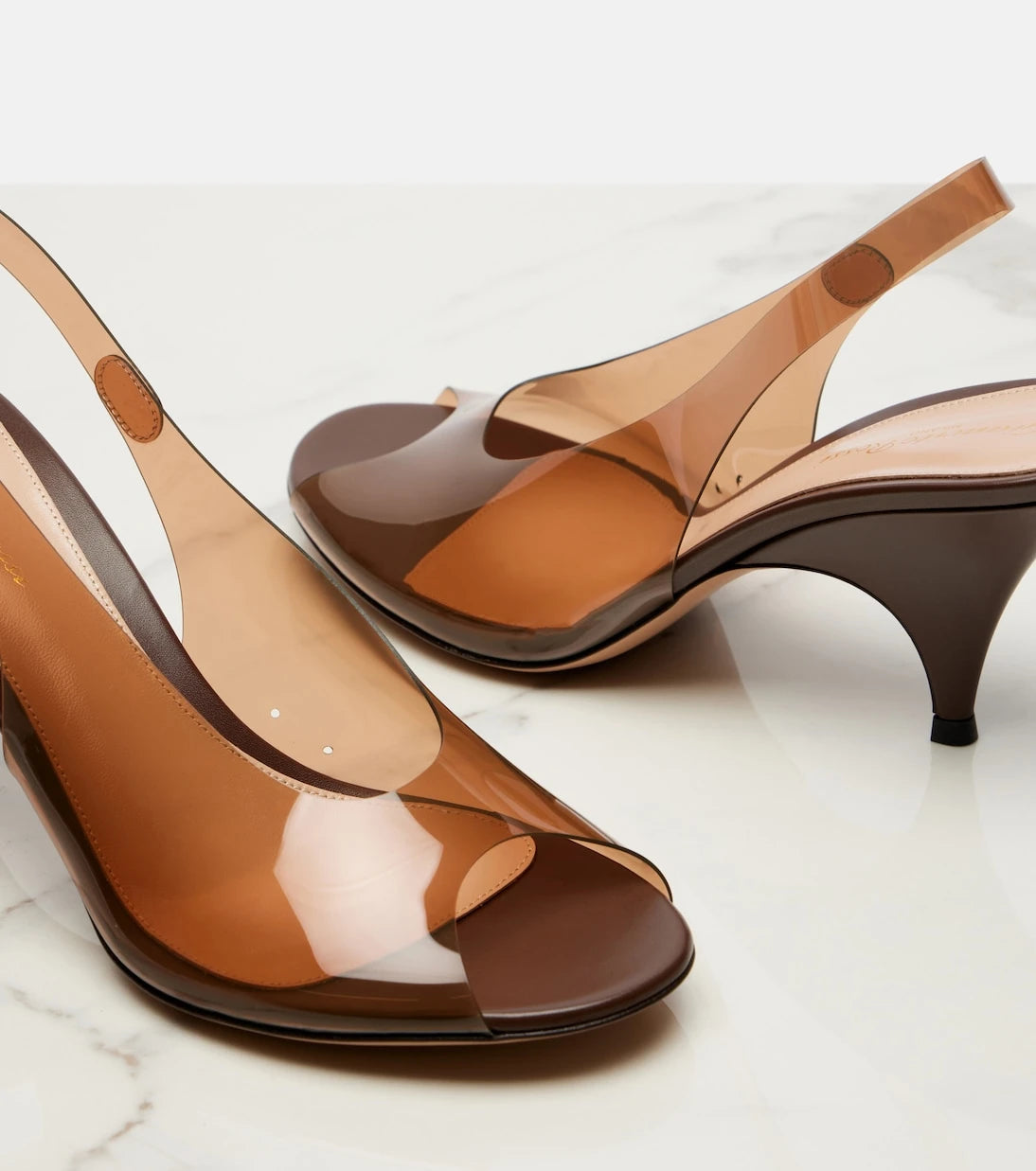 Gianvito Rossi - TPU slingback sandals