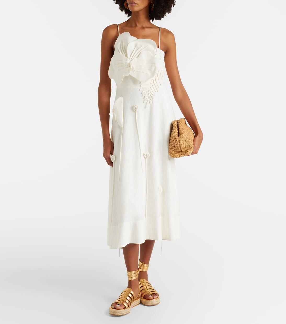 Gianvito Rossi - Pompei metallic leather espadrille sandals