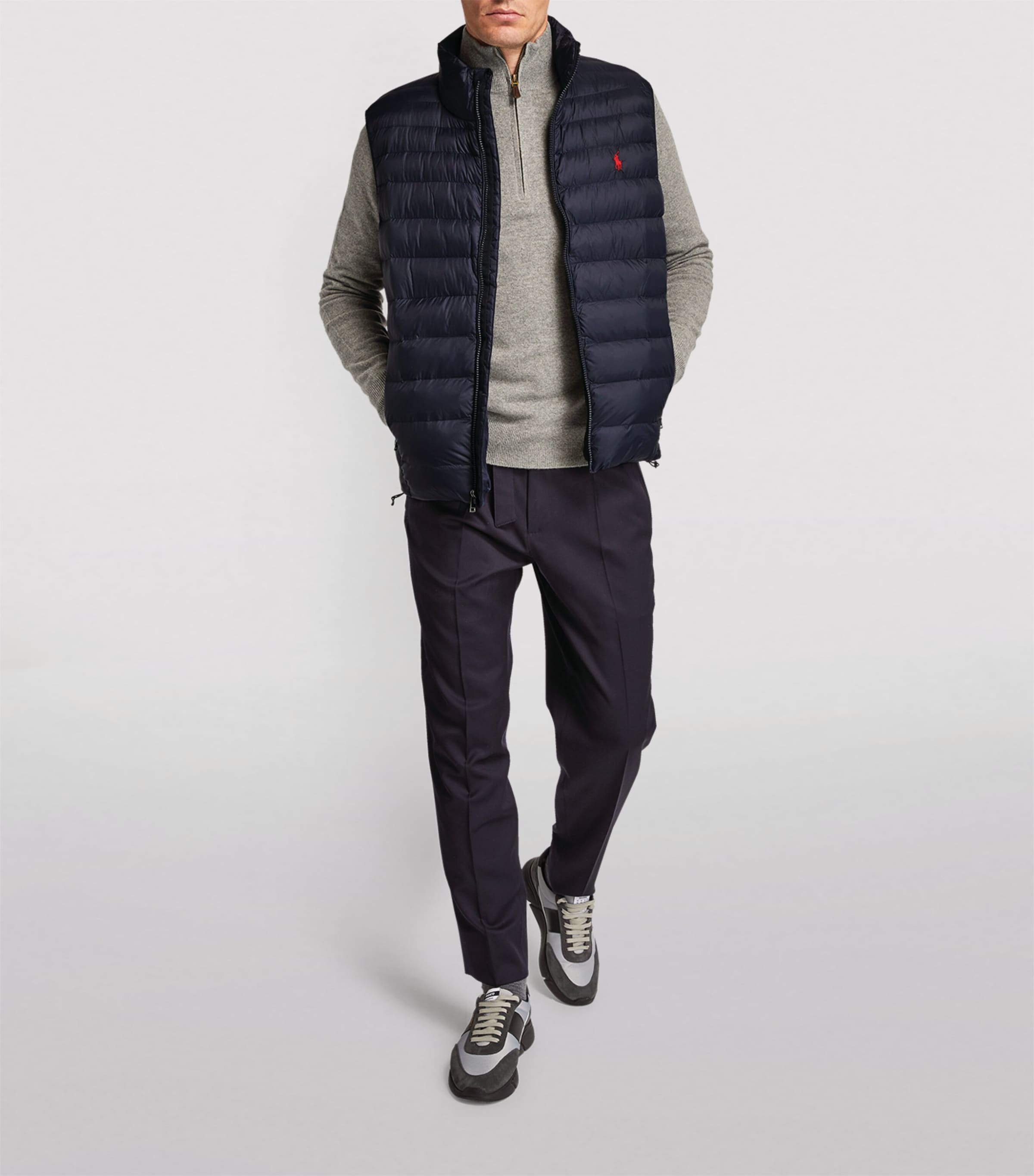 Polo Ralph Lauren Navy Logo Gilet