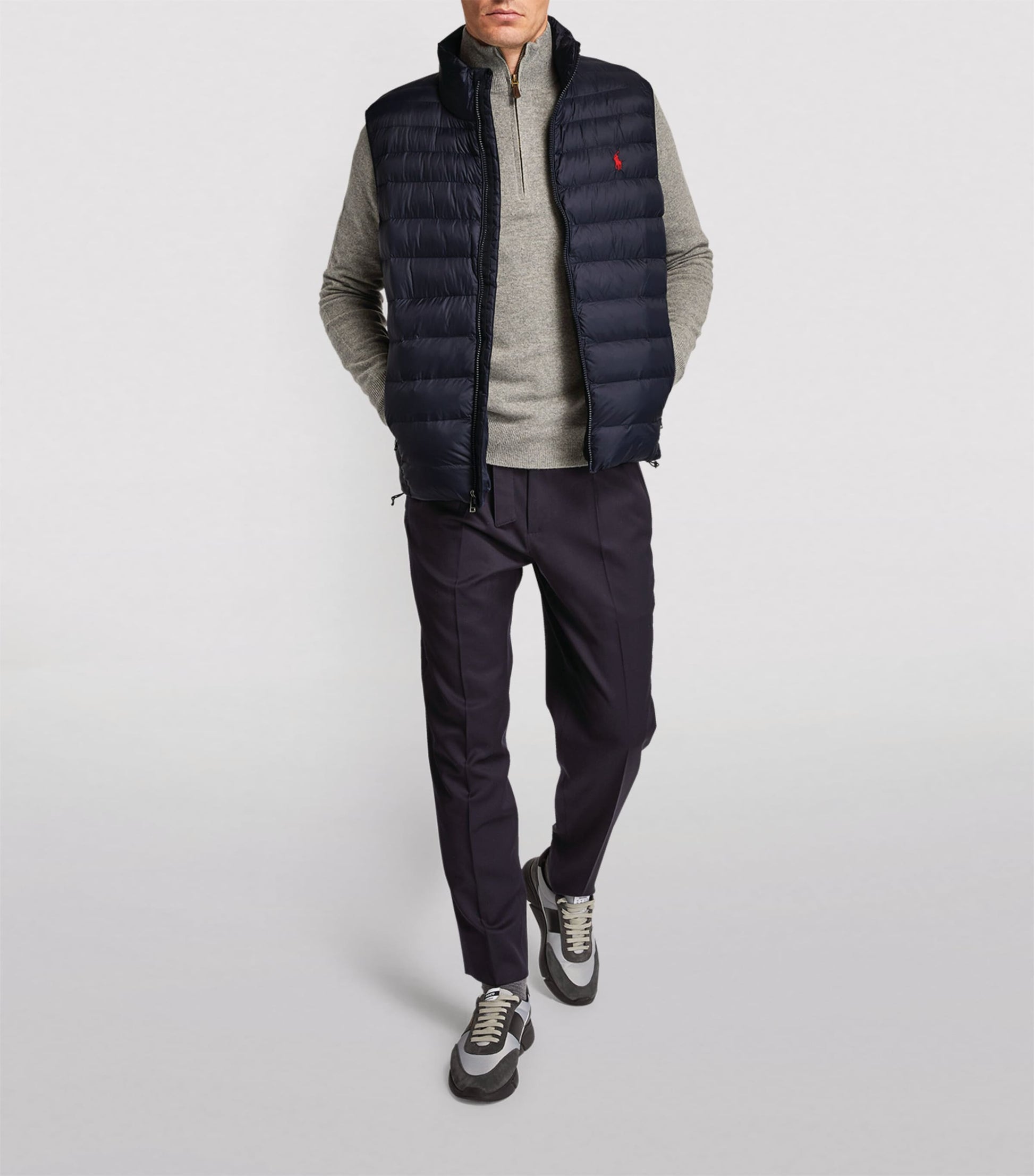 Polo Ralph Lauren Navy Logo Gilet