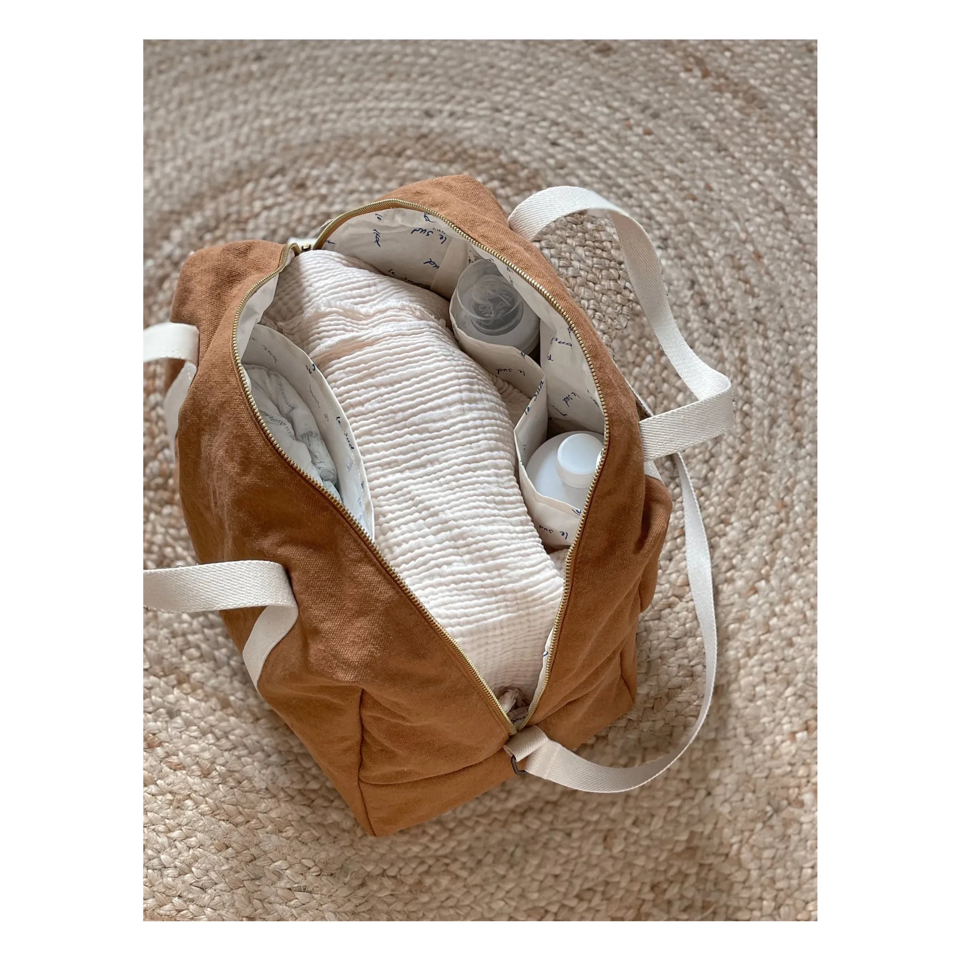 Milinane - Joseph diaper bag | Camel
