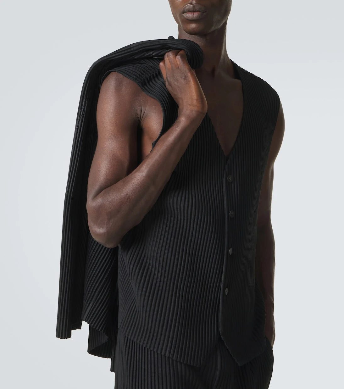 Homme Plissé Issey Miyake - Basics pleated vest