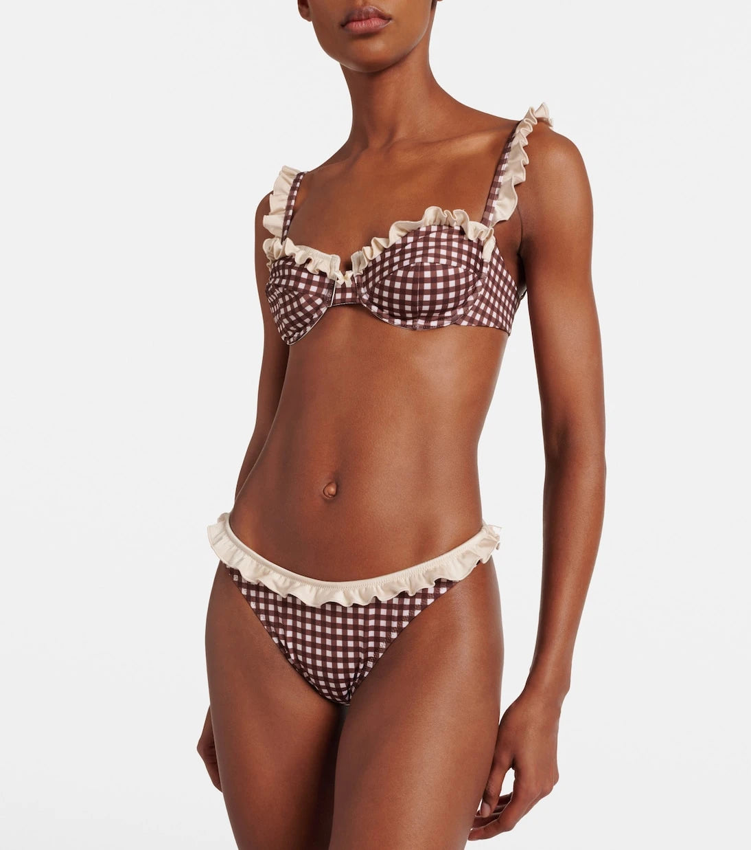 Bananhot - Angela gingham bikini top