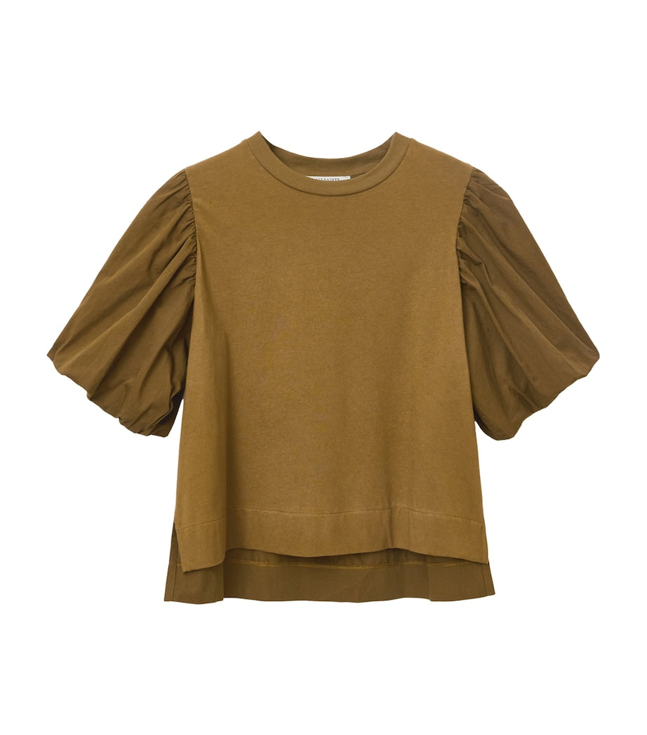 AllSaints Green Organic Cotton Jess T-Shirt