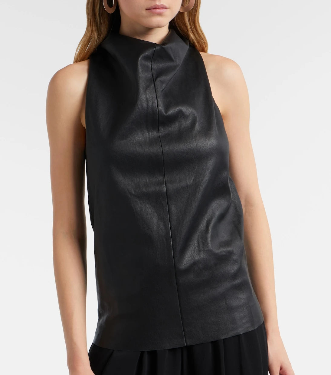Stouls - Aurea leather top