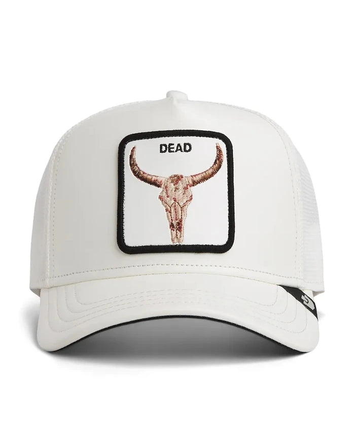 Goorin Bros Шапка trucker Faux Leather Bull Skull