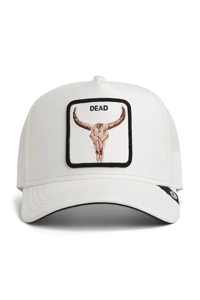Goorin Bros Шапка trucker Faux Leather Bull Skull