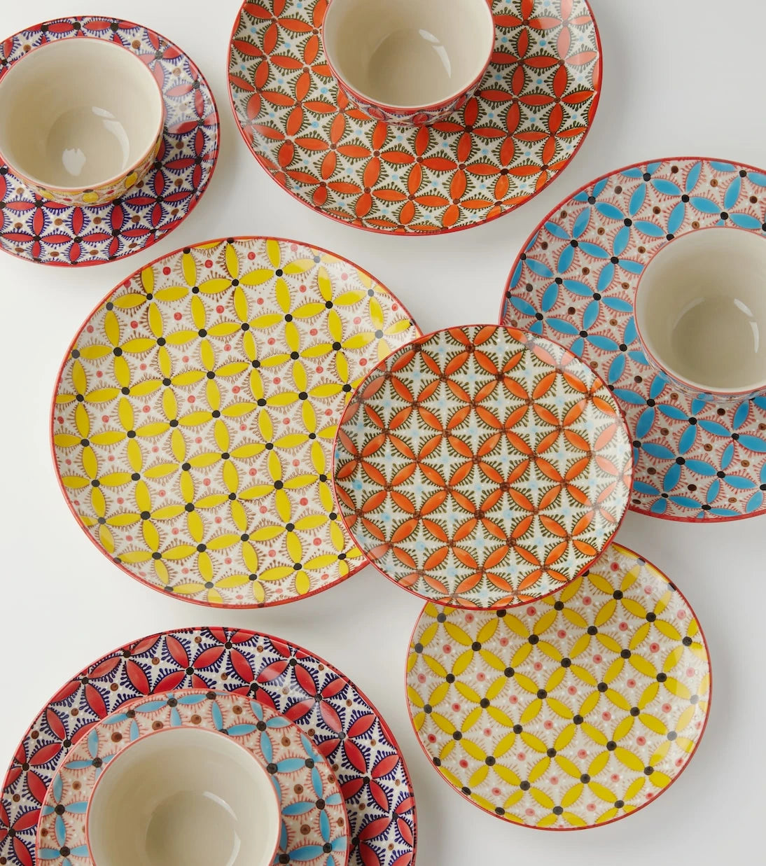 Polspotten - Hippy set of 4 snack bowls