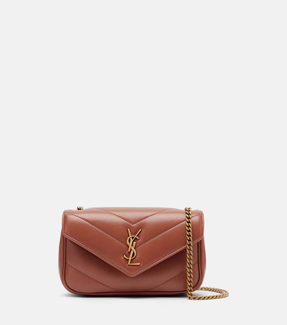 Saint Laurent - Loulou Mini leather shoulder bag
