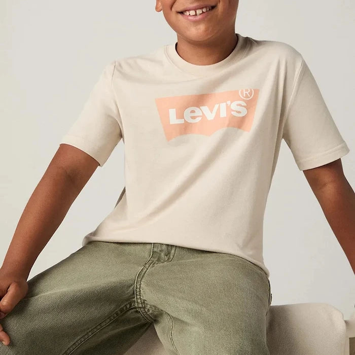 Детска памучна тениска Levi's