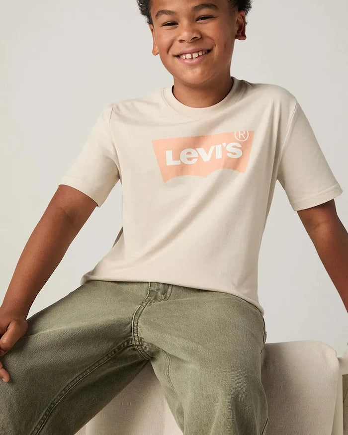 Детска памучна тениска Levi's
