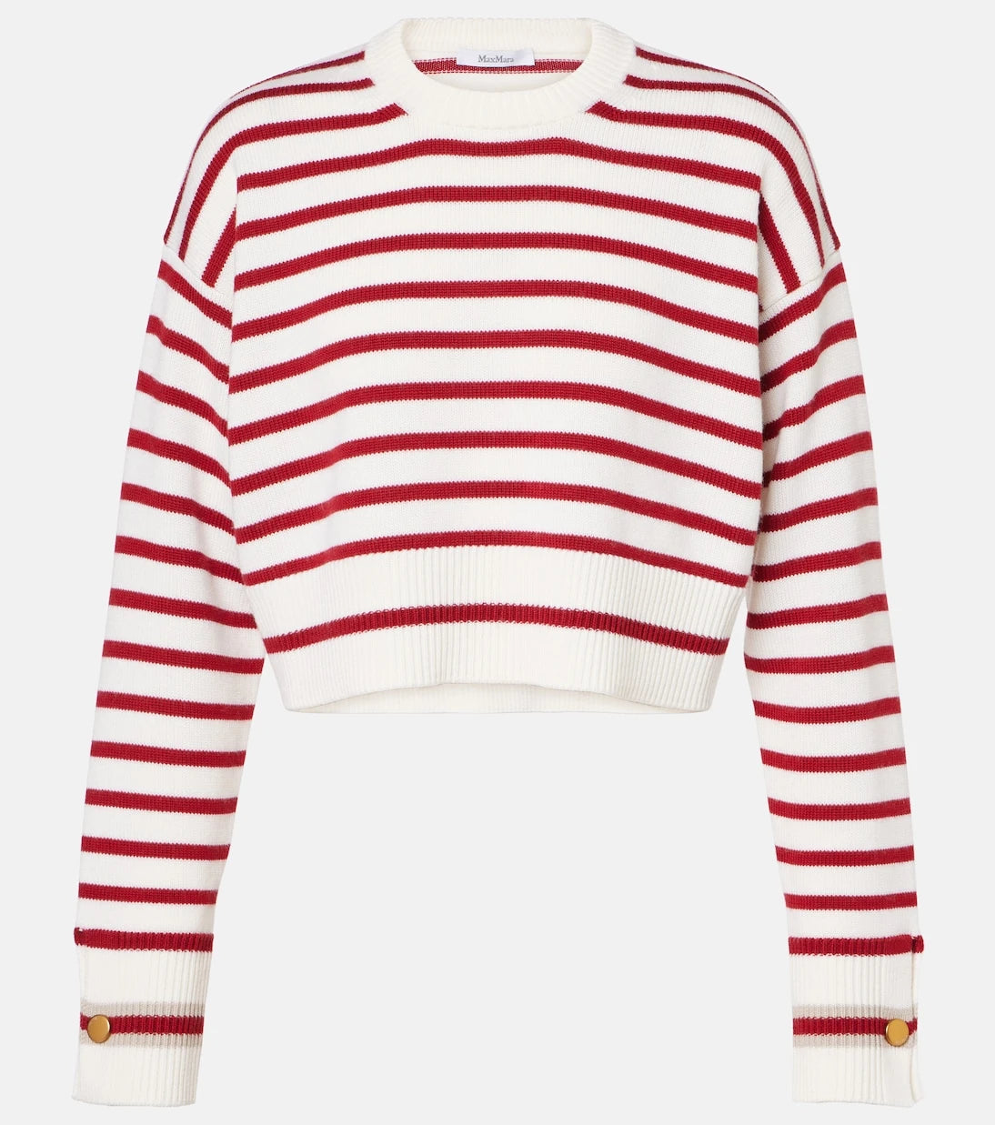 Max Mara - Dorotea striped virgin wool sweater