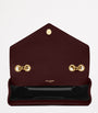 Saint Laurent Burgundy Small Loulou Shoulder Bag