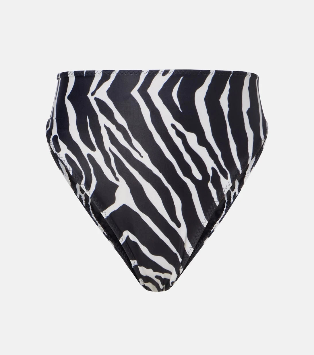 Same - Zebra-print high-rise bikini bottoms