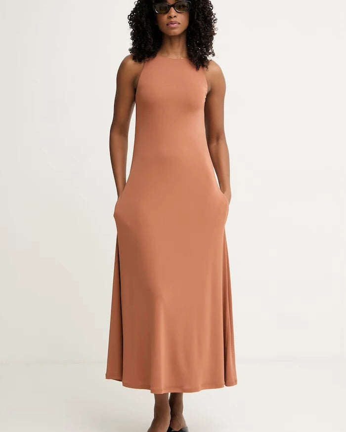 MM by Max Mara рокля от вискоза BOSSO