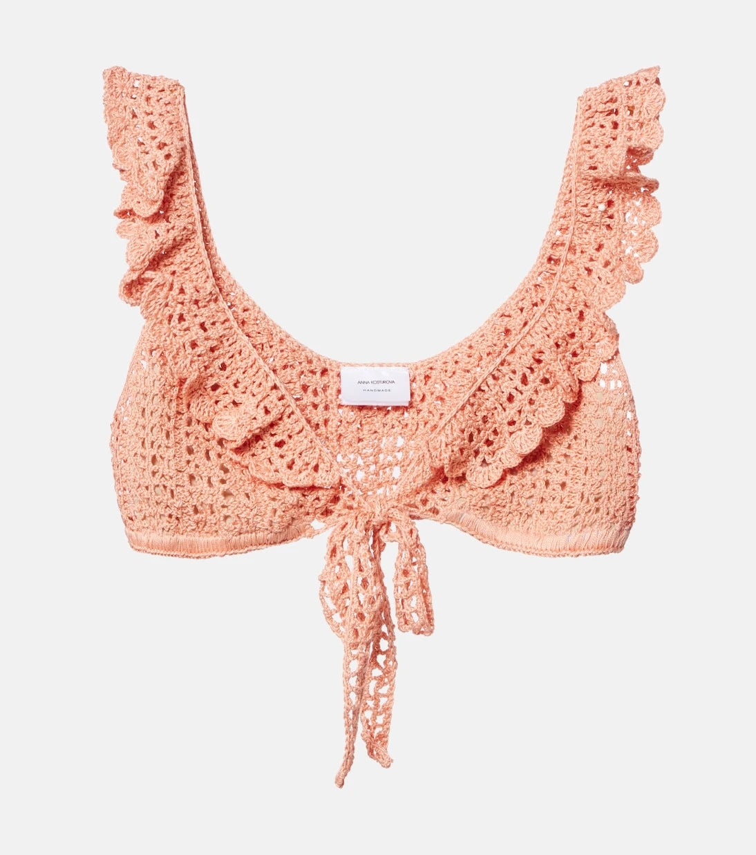Anna Kosturova - Crochet bra top