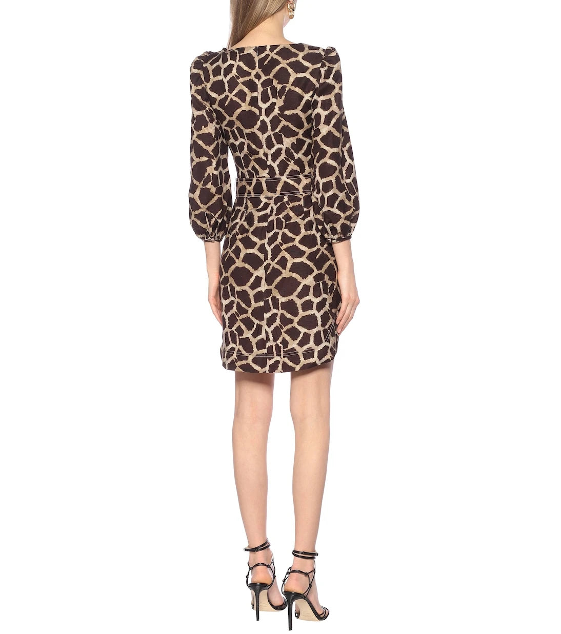 Rebecca Vallance - Acacia linen-blend minidress