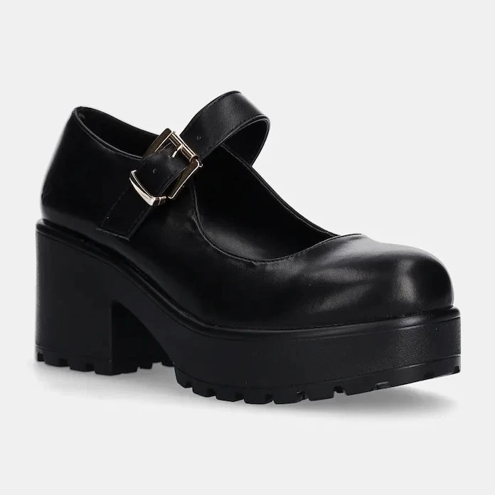 Обувки с дебел ток Koi Footwear