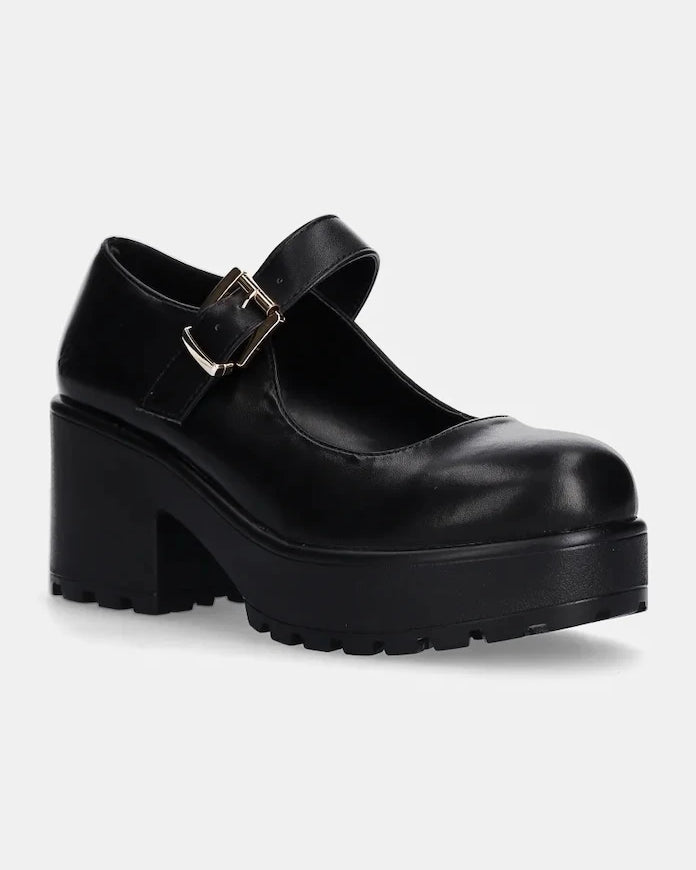Обувки с дебел ток Koi Footwear