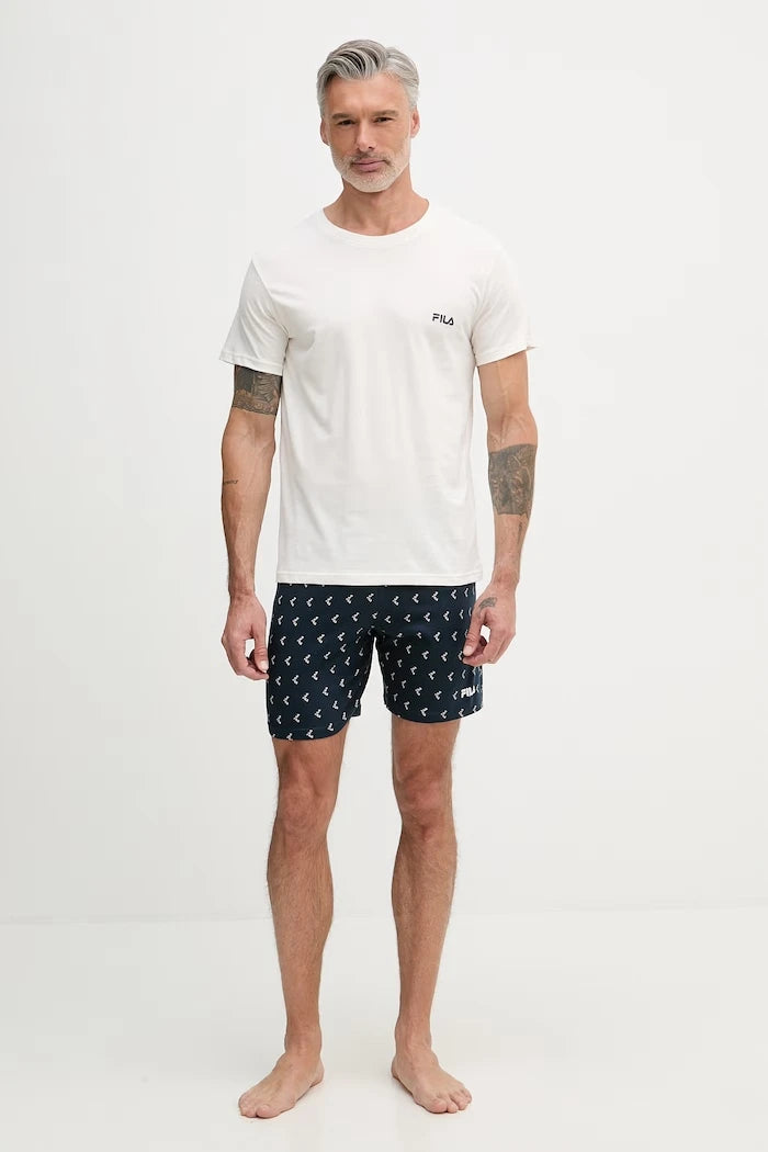 Fila Erkek Pamuklu İki Parçalı Pijama