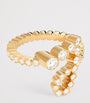 Sophie Bille Brahe Yellow Gold and Diamond Ensemble ‘J’ Ring