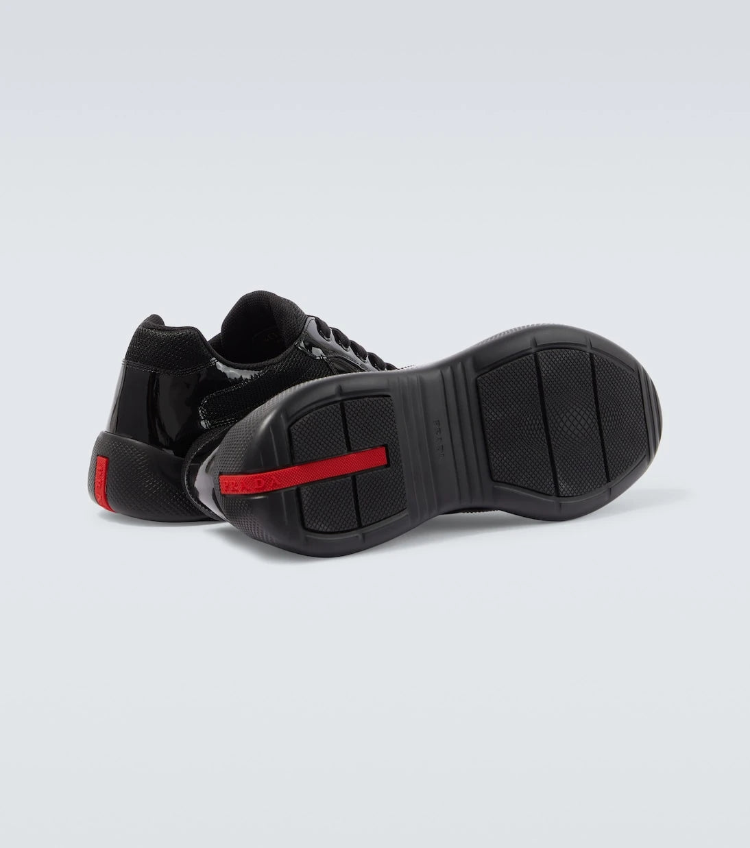 Prada - Patent leather sneakers