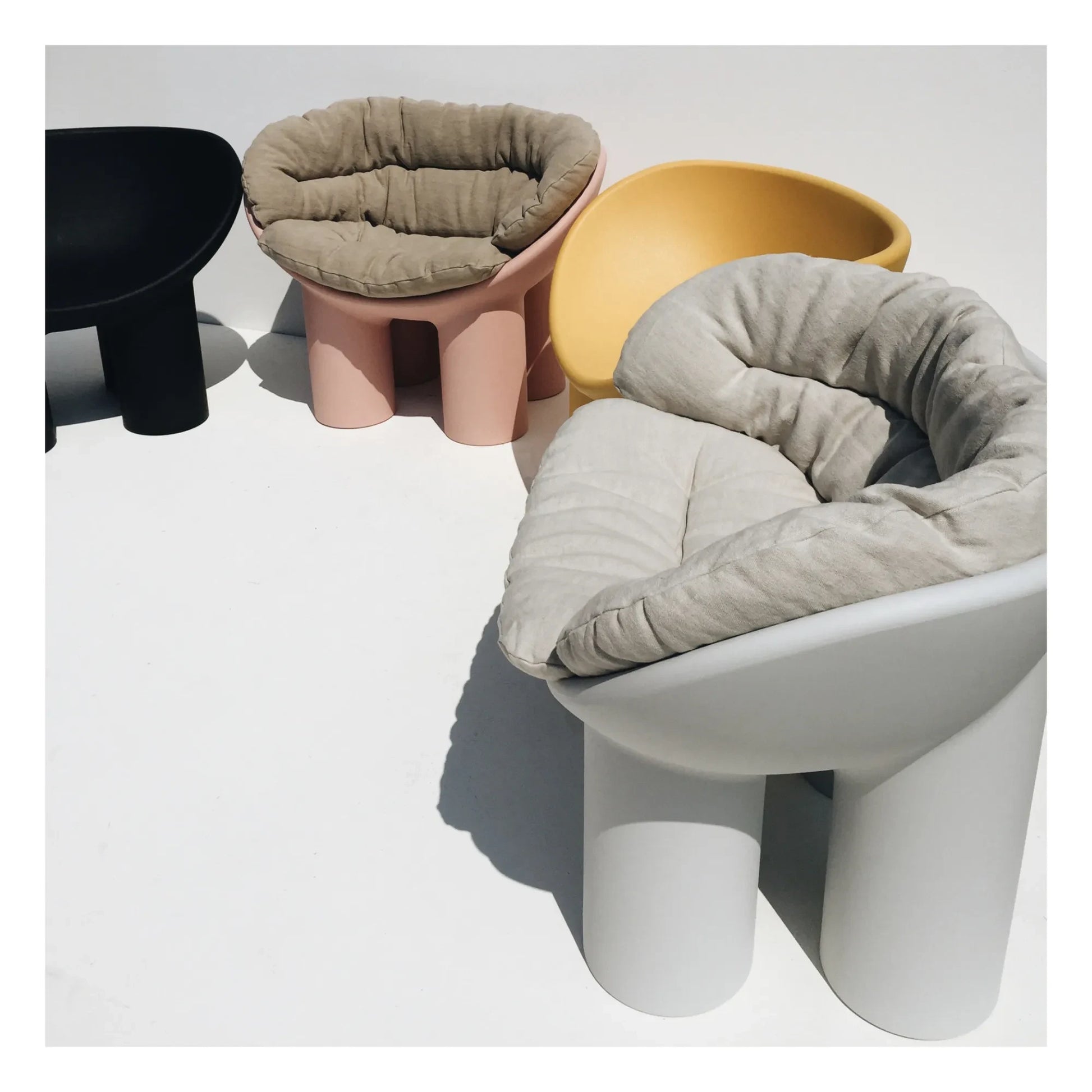 Driade - Roly Poly armchair - Faye Togood | Black