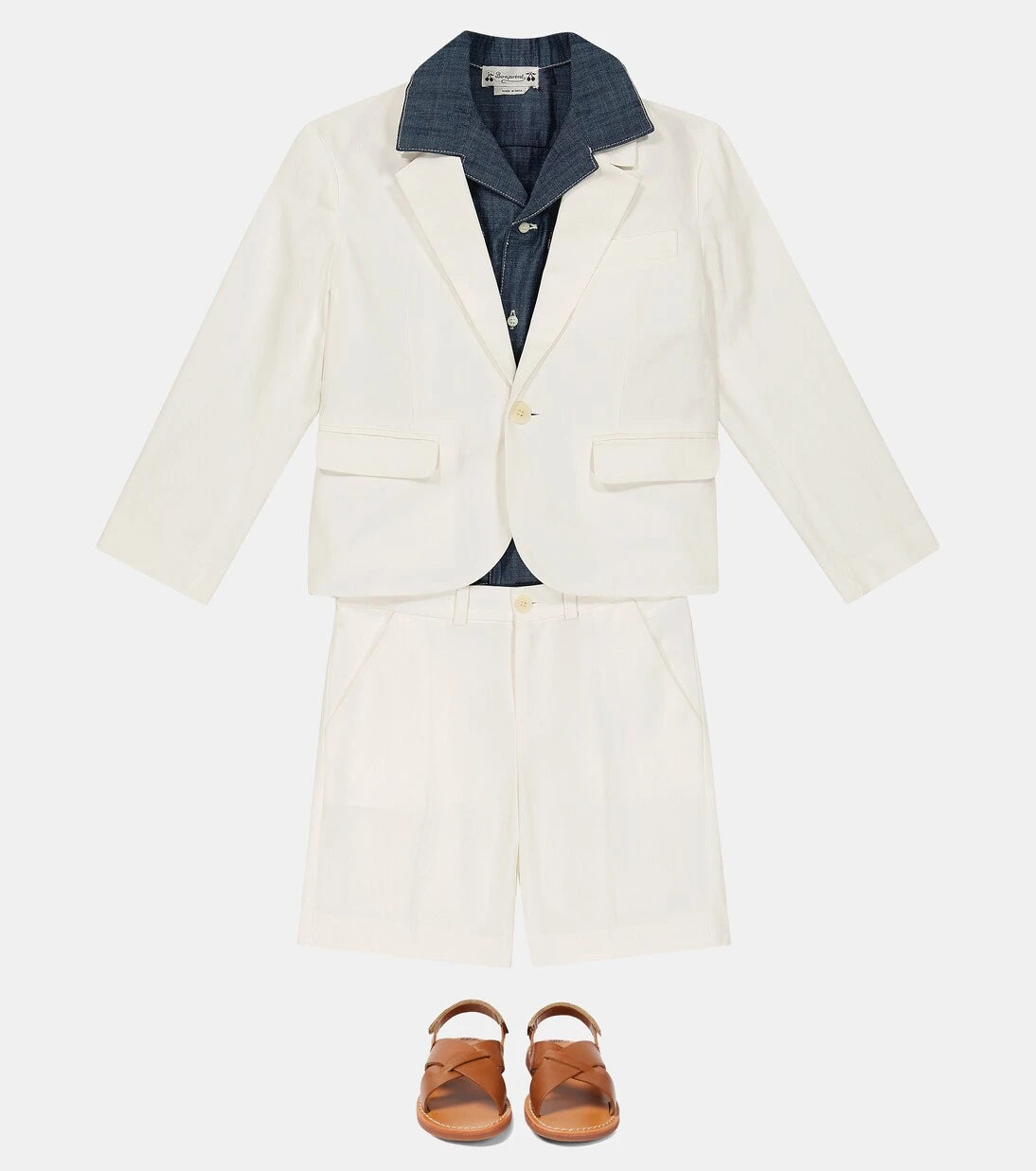Bonpoint - Aristide linen and cotton blazer