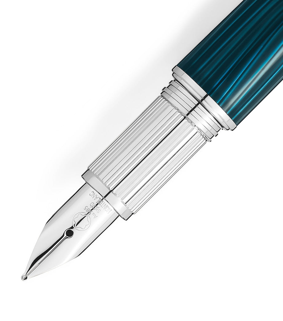 Platinum-Coated StarWalker PolarGreen Fountain Pen