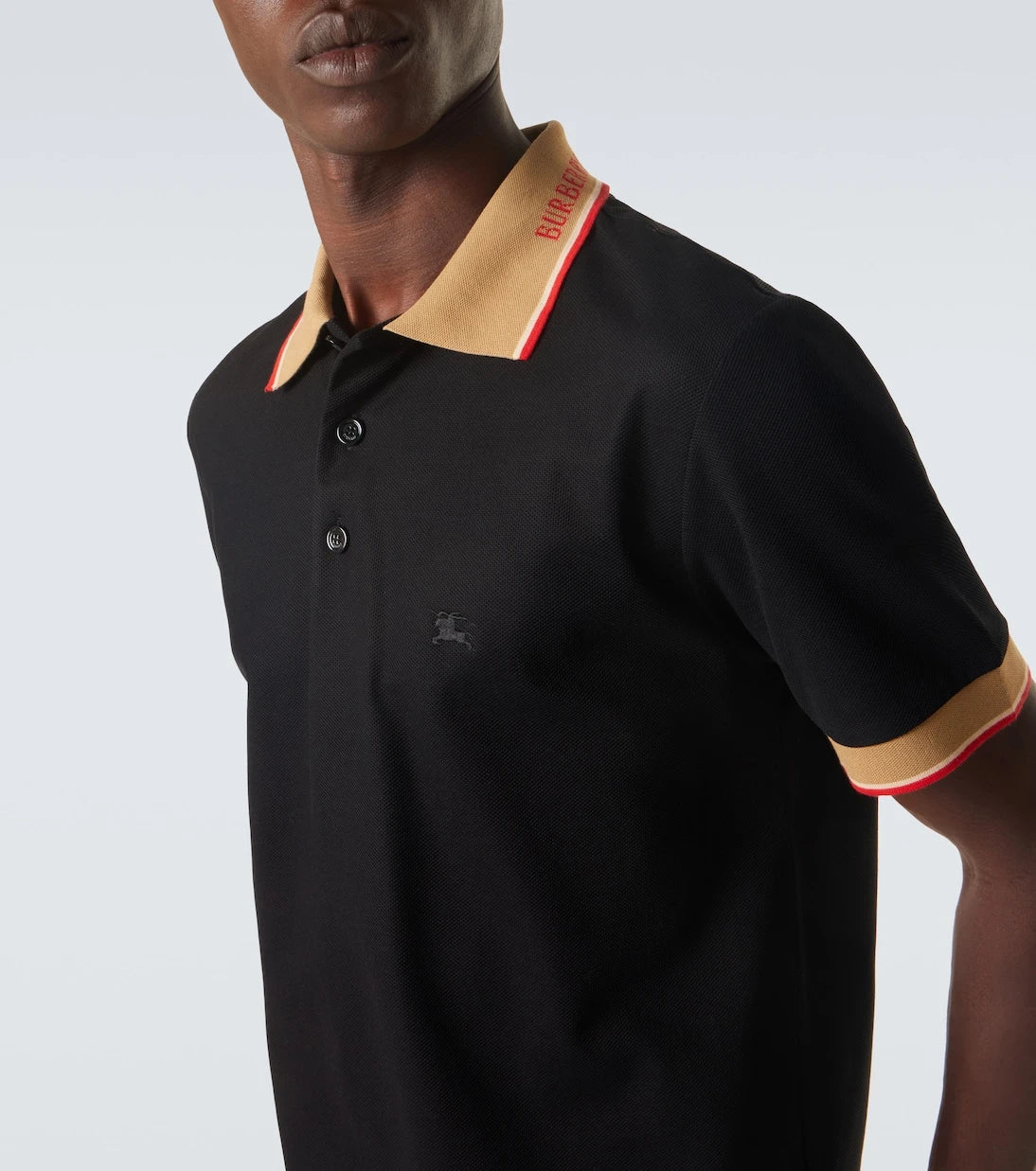 Burberry - Evan cotton polo shirt