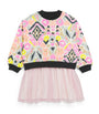 Printed Sweater Dress (8-12 Years)