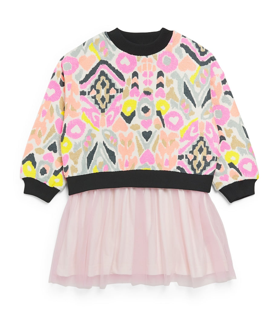 Printed Sweater Dress (2-6 Years)