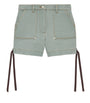 LOEWE Green Cotton Workwear Shorts