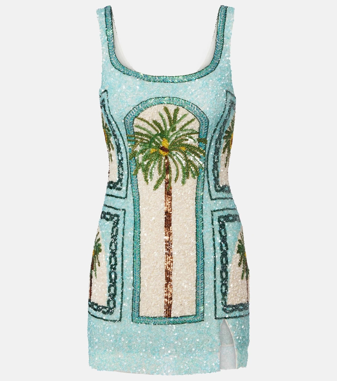 Là Fuori - Palm Jumeirah embellished minidress