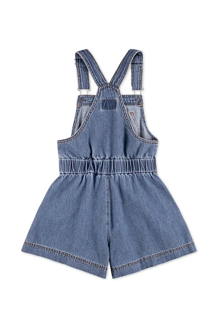 Детски гащеризон Levi's SHORTALL WITH TIE AT WAIST