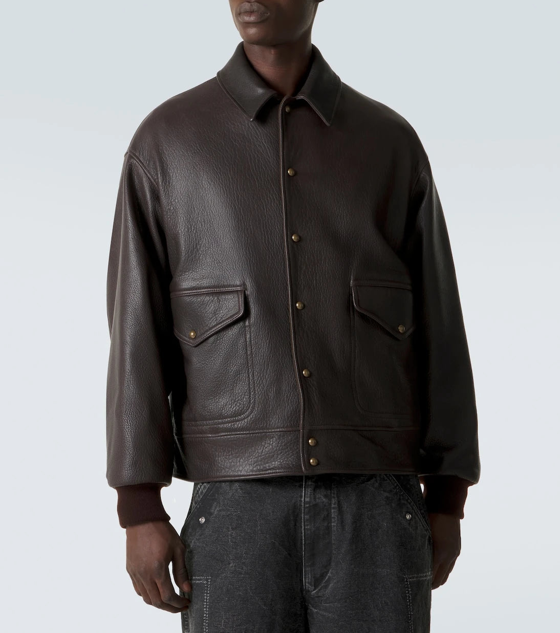 A.Presse - A-1 leather blouson jacket
