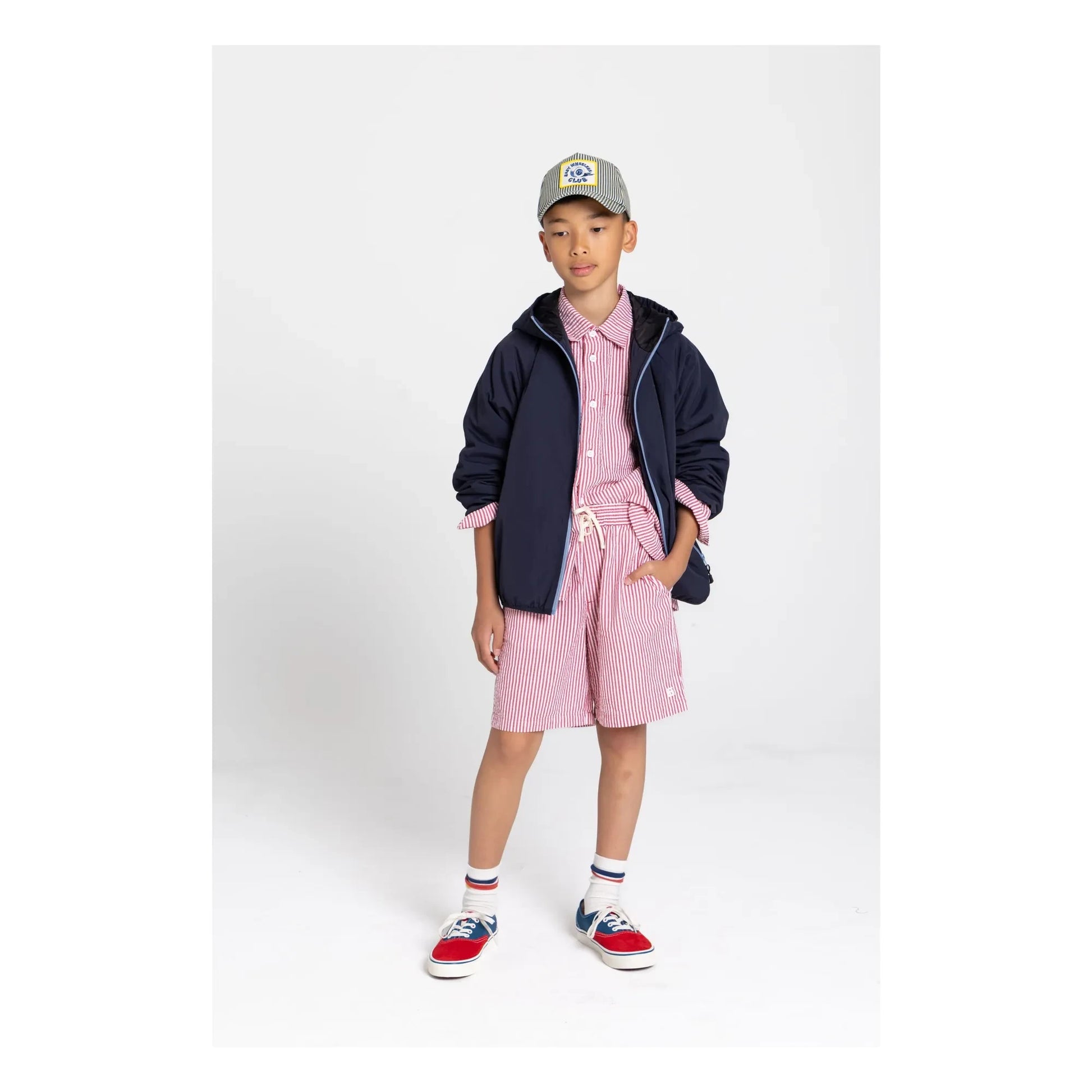 Smallable Kid - Hardy water-repellent jacket | Midnight blue