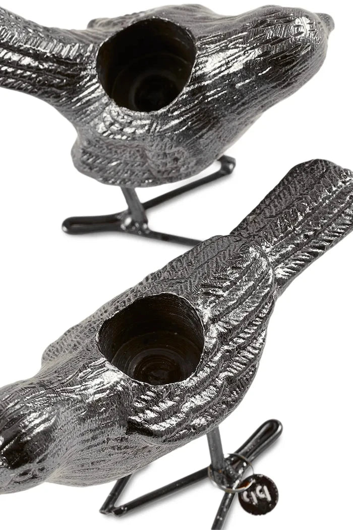 POLSPOTTEN flock of birds mumluk seti 12,5 x 5 x 7 cm (2 adet)