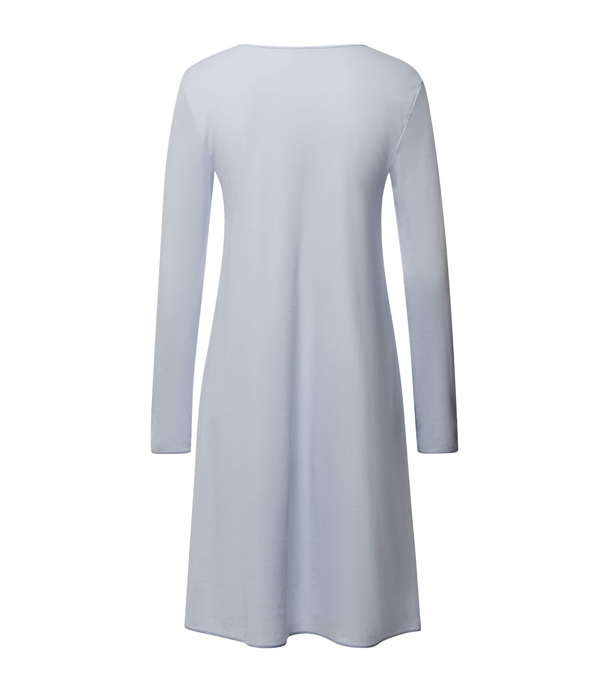 Hanro Cotton Long-Sleeve Nightdress