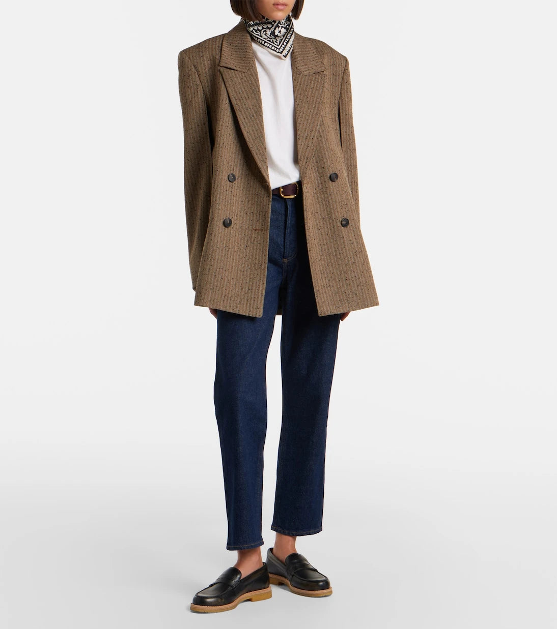 Golden Goose - Jerry distressed leather penny loafers