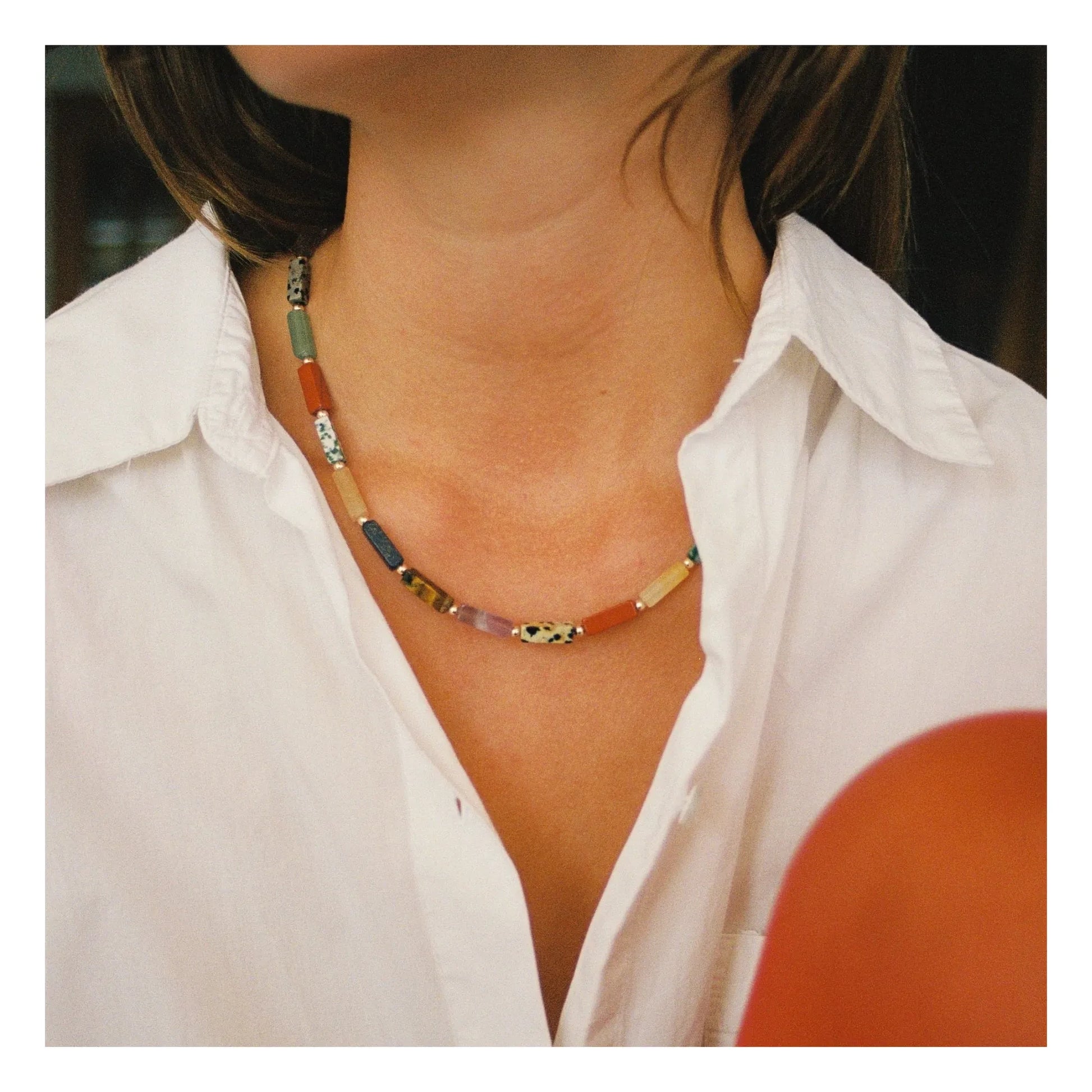 Camille Colette Studio - Lori necklace | Blue
