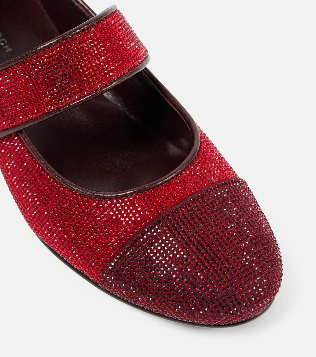 Tory Burch - Embellished leather Mary Jane pumps